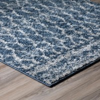 Reston 33 Blue 8X10 Area Rug