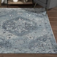 Wellington 39 Blue 96X132 Area Rug