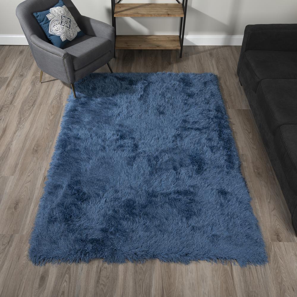 Aurora 31 Blue 8X10 Area Rug