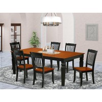 Dining Room Set Black Cherry LGDA7BCHW