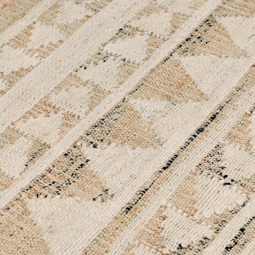 Camille Handwoven Jute Area Rug  Natural 2.6X8