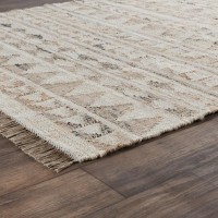 Camille Handwoven Jute Area Rug  Natural 5X8