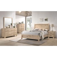 Acme Miquell 5Drawer Wooden Chest in Natural