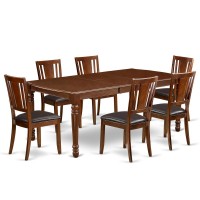 Dining Room Set Mahogany DODU7MAHLC