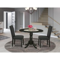 Dining Room Set Black DLDR3BLK24