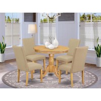 Dining Room Set Oak ANDR5OAK16