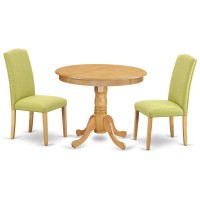 Dining Room Set Oak ANEN3OAK07