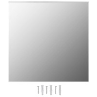 vidaXL Wall Mirror 236x236 Square Glass 245700