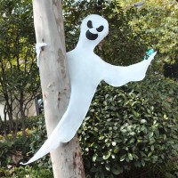 Joyin 53 Halloween Bendable Tree Wrap Ghost Decoration For Halloween Outdoor Lawn Decor Tree Pilar Decorations Ghost Part