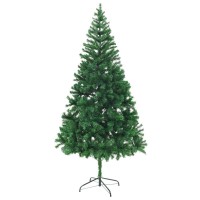 vidaXL Artificial Christmas Tree with Steel Stand 827 910 Branches 60176