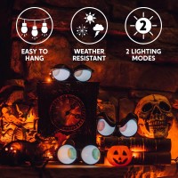 Joiedomi Halloween Animated Flashing Peeping Eyes Lights 3 Pack Darkactivated Halloween Light Decorations Outdoor Indoor L