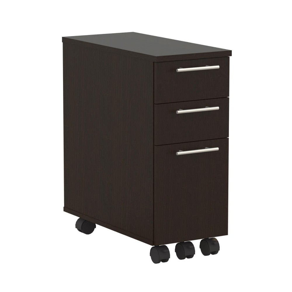 Safco Skinny Pedestal in Mocha Finish ABSPLDC