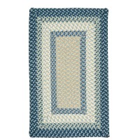 Colonial Mills Stripe It Turquoise 11 Square