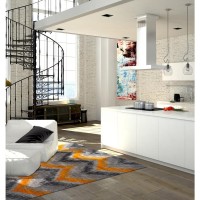 Bria 38 Orange 710X107 Area Rug