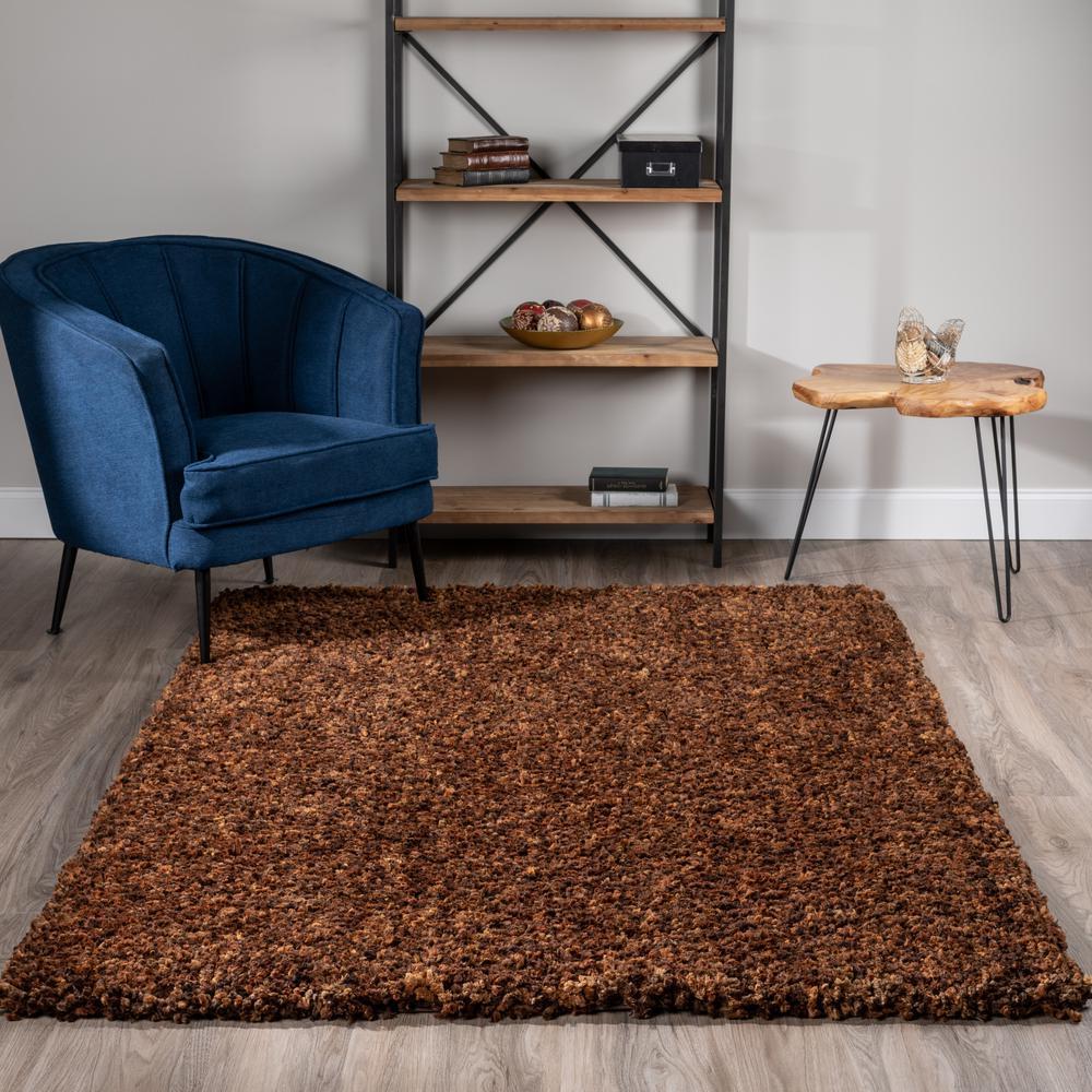 Alpha 31 Brown 5X76 Area Rug