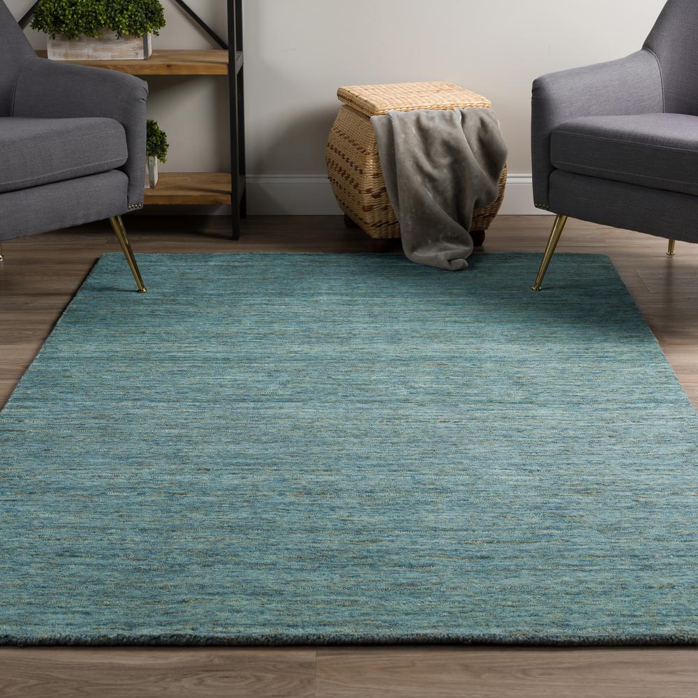 Heather 31 Blue 9X13 Area Rug