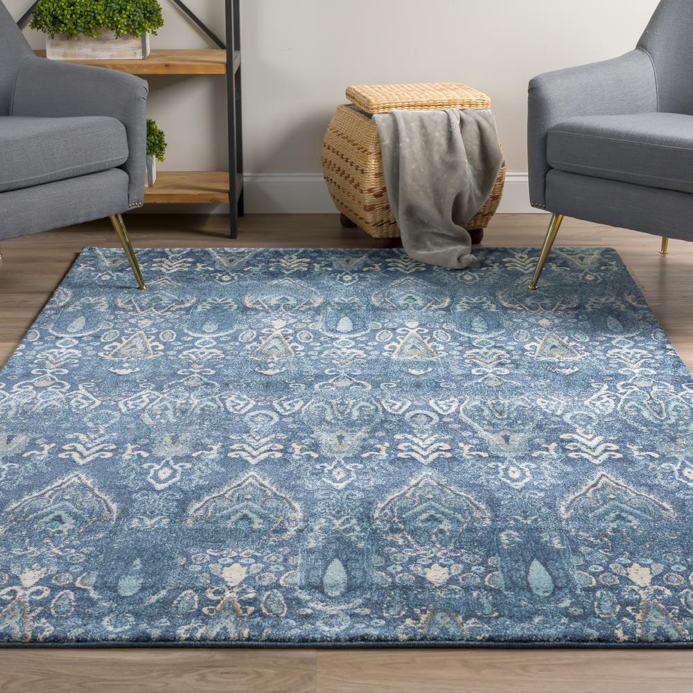 Thurston 46 Blue 96X132 Area Rug