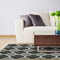 Optics 31 Steel 8X10 Area Rug