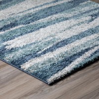 Reston 35 Blue 8X10 Area Rug