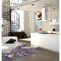 Bria 39 Purple 96X132 Area Rug