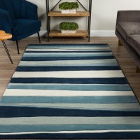 Marlow 38 Blue 5X79 Area Rug