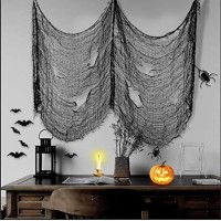 Tmflexe 6 Pack Creepy Cloth 30 X 72 Inch Spooky Halloween Polyester Decorations Scary Gauze Cloth Doorways Spooky Halloween Dec