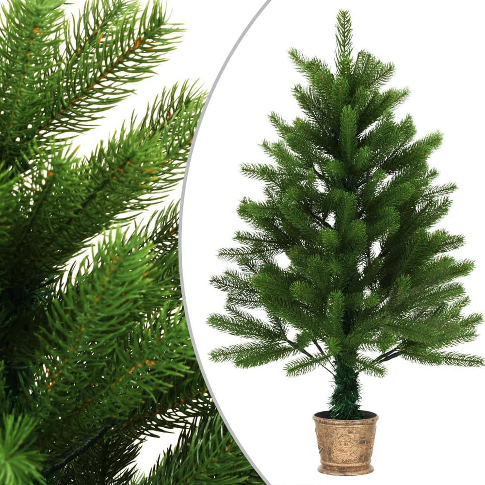 vidaXL Artificial Christmas Tree Lifelike Needles 354 Green 284327