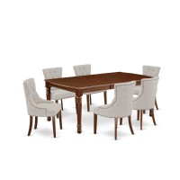 Dining Room Set Mahogany DOFR7MAH05