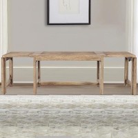 Jofran Bradford Extendable Solid Wood Hallway Bench