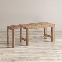 Jofran Bradford Extendable Solid Wood Hallway Bench