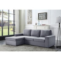 Lilola Home Lhf818021 Sectional Grey