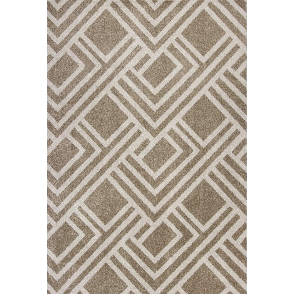 Homeroots Decor 53 X 77 Uvtreated Polypropelene Beige Area Rug