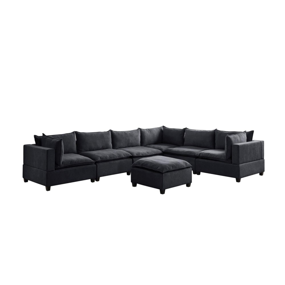 Lilola Home Lhf814019 Sectional Grey