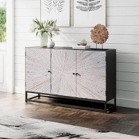 Jofran Inc. Reclaimed Wood Astral Plains 3 Door Accent Cabinet