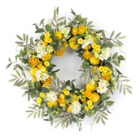 LemonFloral Wreath