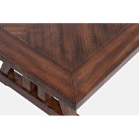 Jofran Inc. Fairview Rustic Trestle Dining Table