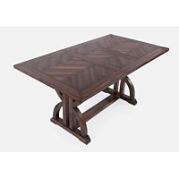 Jofran Inc. Fairview Rustic Trestle Dining Table