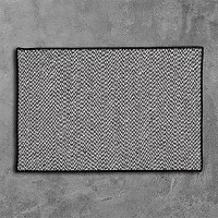 Colonial Mills Outdoor Houndstooth Tweed Black 7 Square