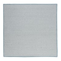 Colonial Mills Outdoor Houndstooth Tweed Sea Blue 3 Square