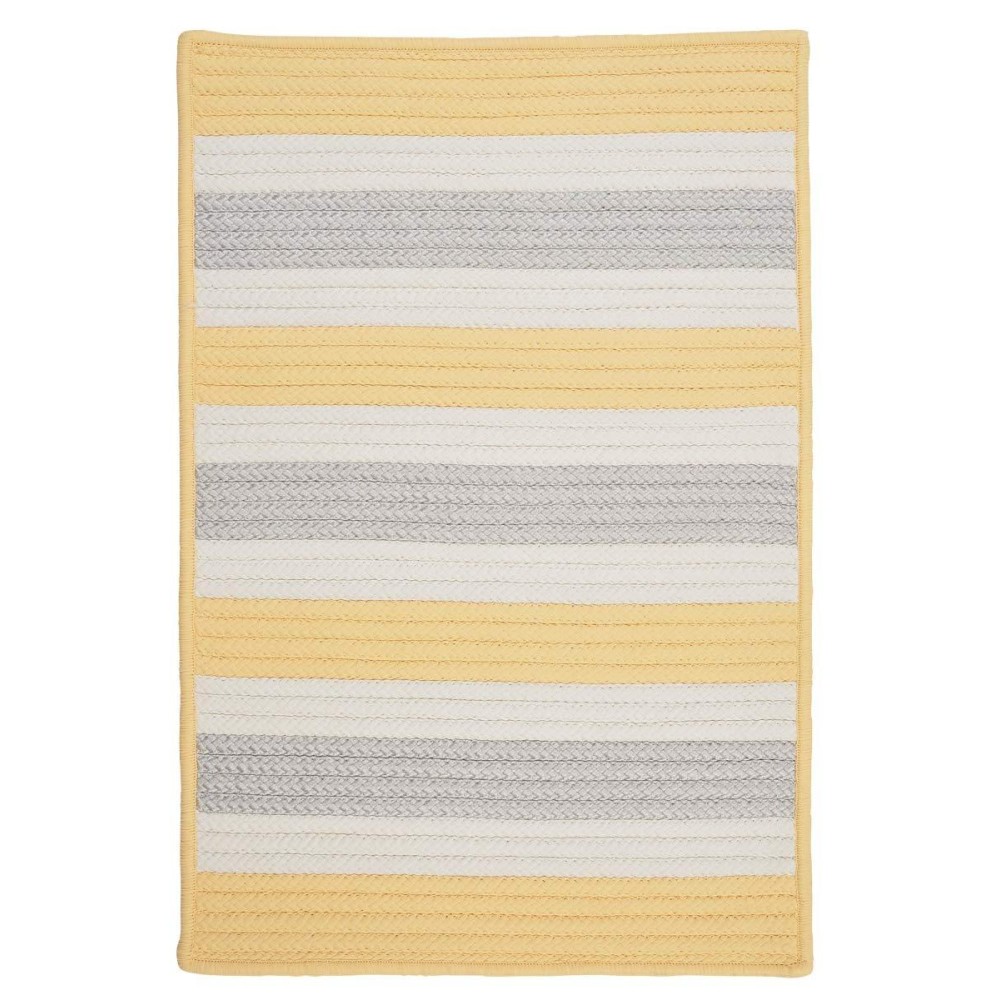 Colonial Mills Stripe It Yellow Shimmer 11x14