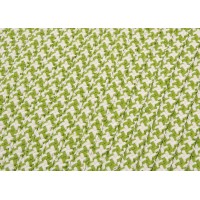 Colonial Mills Outdoor Houndstooth Tweed Lime 7 Square