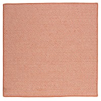 Colonial Mills Outdoor Houndstooth Tweed Orange 5 Square