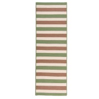 Stripe It Mossstone 7 square