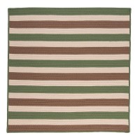 Stripe It Mossstone 7 square