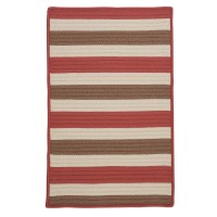 Colonial Mills Stripe It Terracotta 2x5