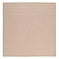 Colonial Mills Outdoor Houndstooth Tweed Cuban Sand 5 Square