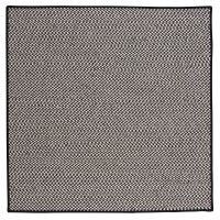 Colonial Mills Outdoor Houndstooth Tweed Black 5 Square