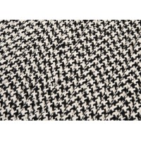 Colonial Mills Outdoor Houndstooth Tweed Black 5 Square