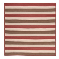 Colonial Mills Stripe It Terracotta 3 Square