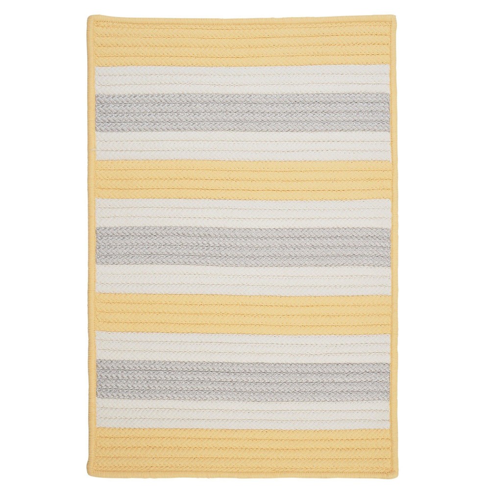 Colonial Mills Stripe It Yellow Shimmer 11 Square